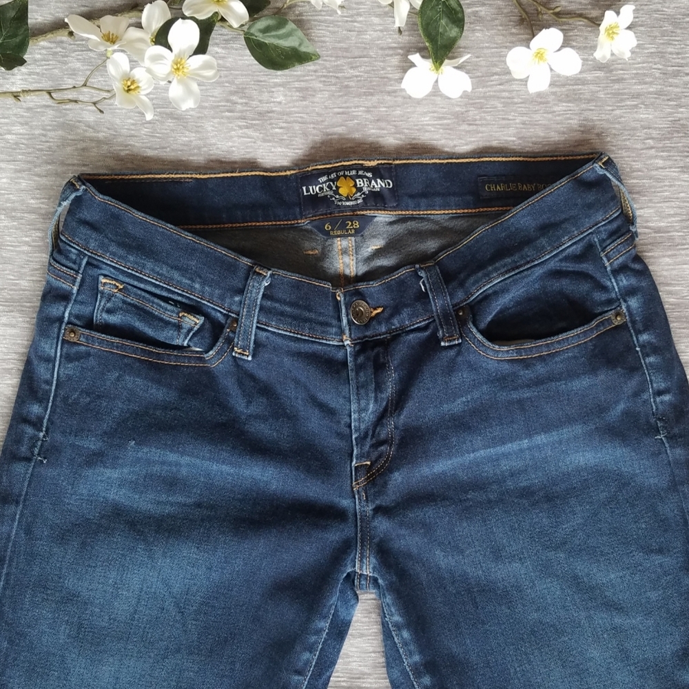 LUCKY BRAND Jeans Charlie Baby Boot 6/28 Regular